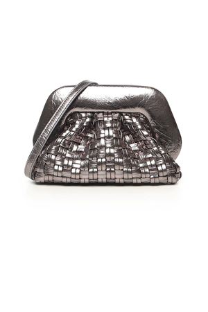 Pochette in pelle sintetica argento THE MOIRE' | TMFW25GMWL125DARKSILVER